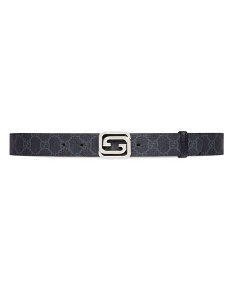 gucci belt dark blue|gucci interlocking g reversible belt.